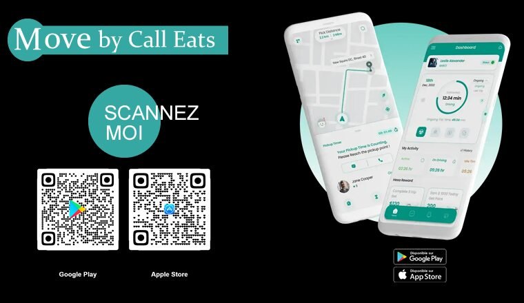 VTC au Maroc Indriver, Careem, Heetch, Move by call eats